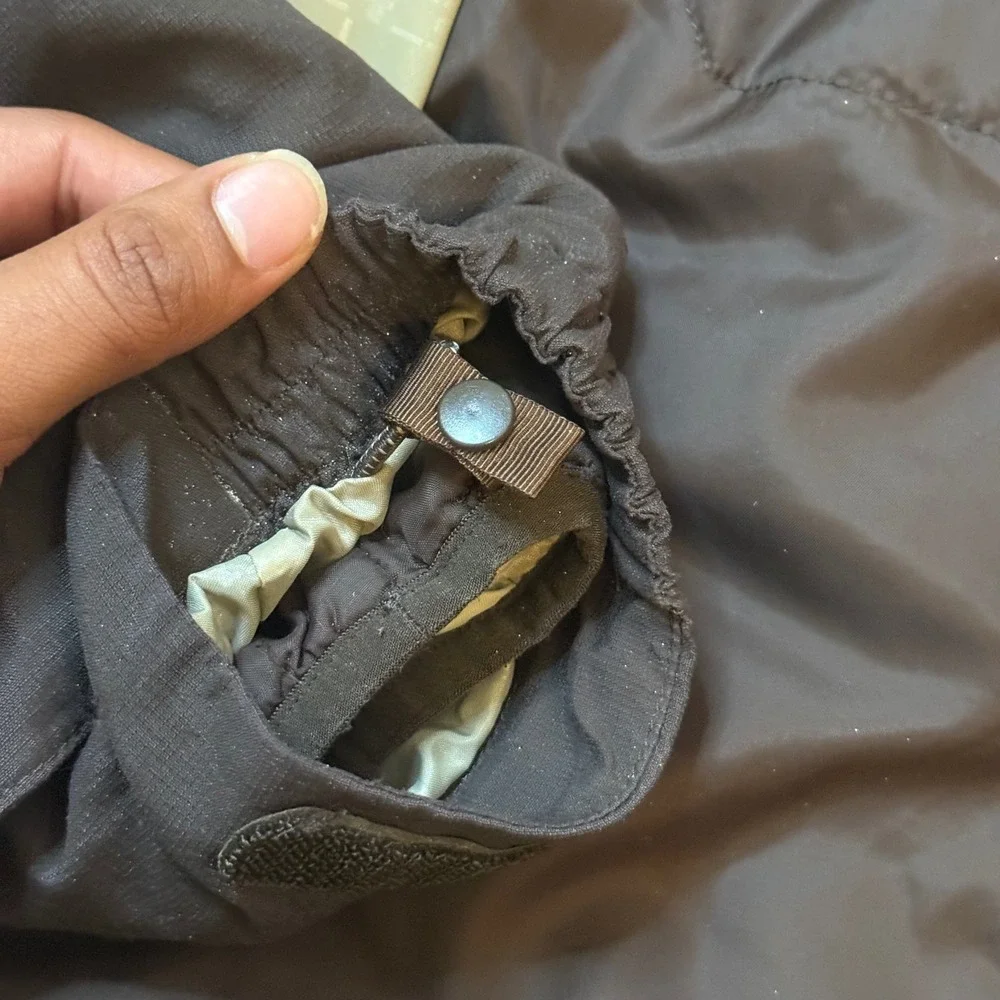 The North Face Triclimate 3-in-1 Jacket Mens Large Brown Puffer Shell Hooded